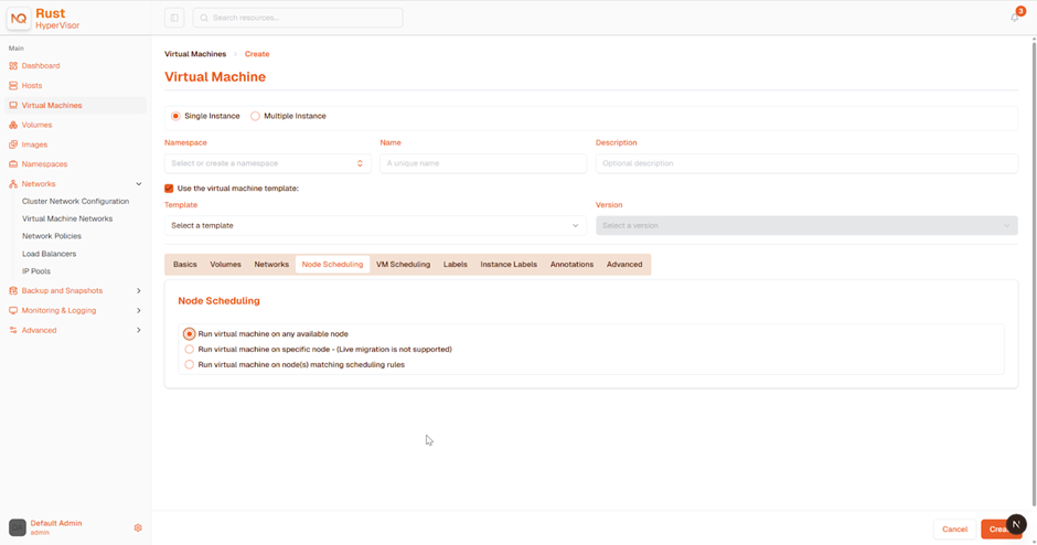 create-windows-vm-scheduling