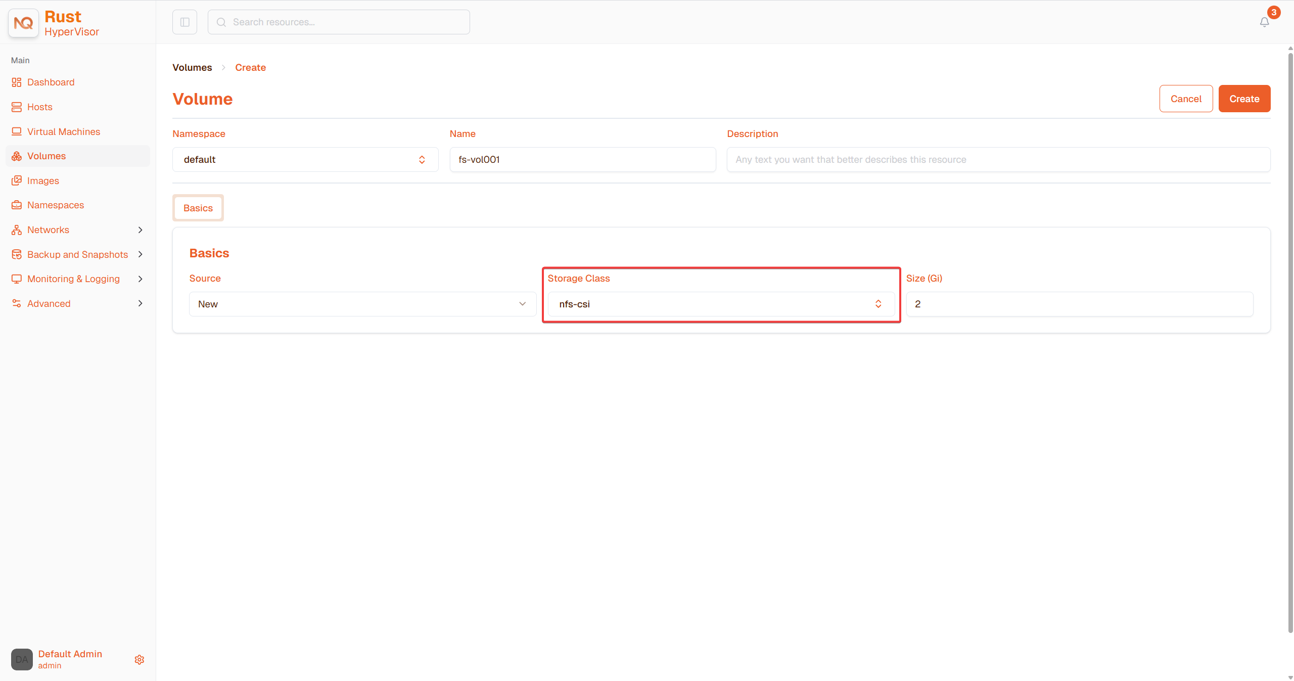 create-fs-volume